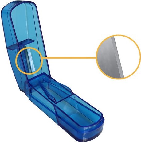 Pill Cutter with Tablet Box (2 in 1)